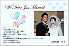 写真タイプ_結婚報告はがき WP-087